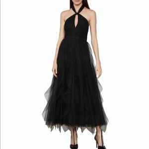 BCBG Tulle Halter Dress